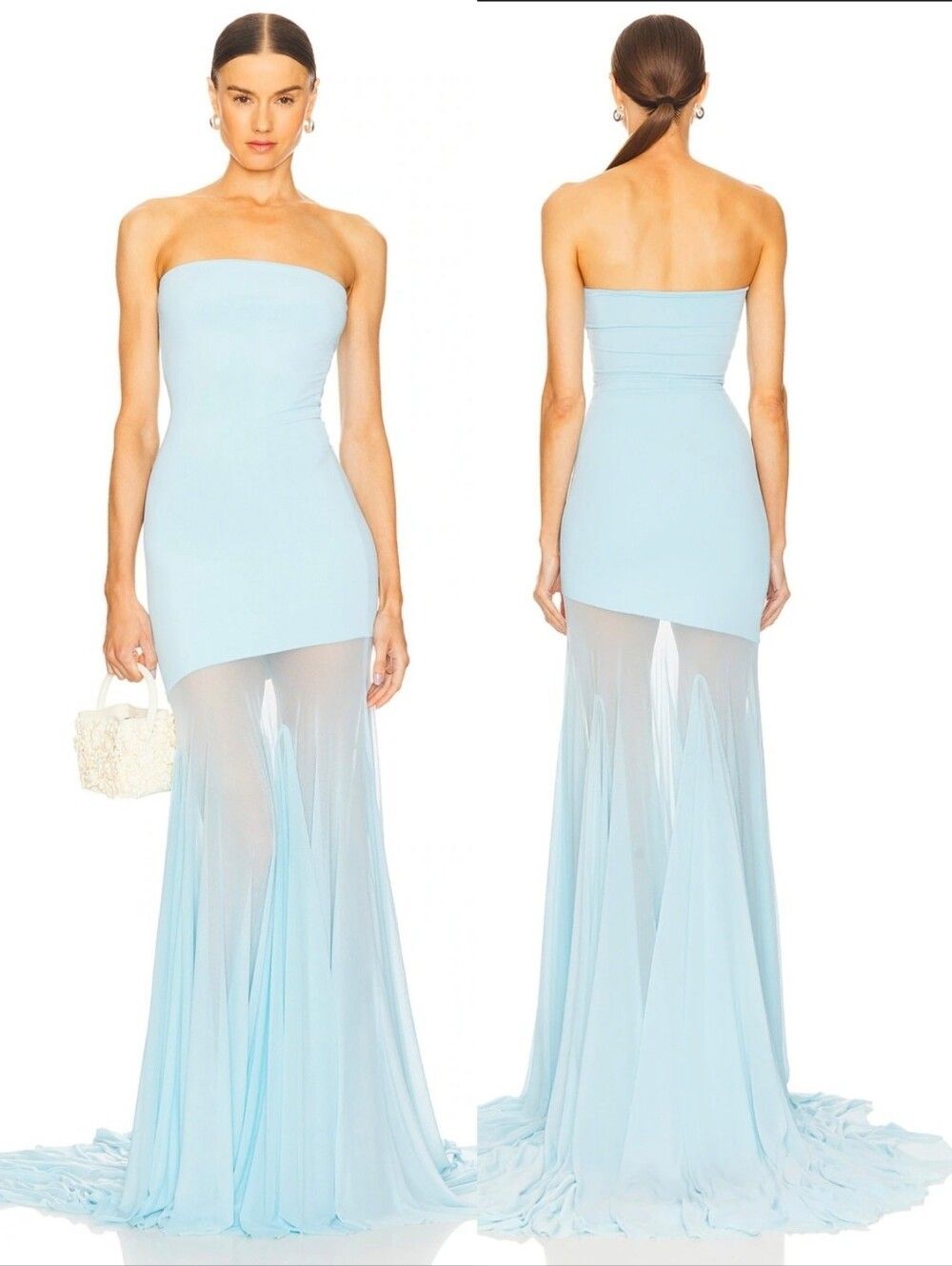 REVOLVE Dahlia Gown in Blue Deme by Gabriella XS Blue *read